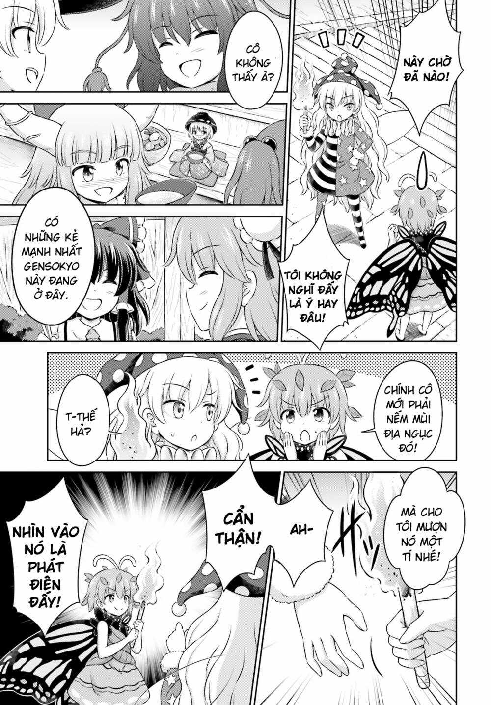 Touhou Sangetsusei ~ Visionary Fairies In Shrine Chapter 9.5 trang 14
