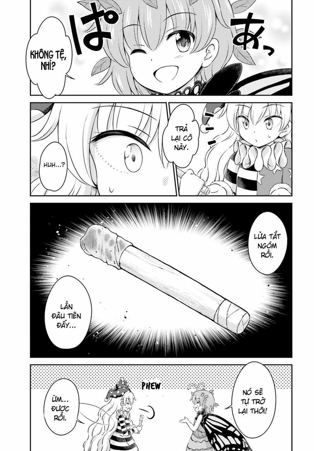 Touhou Sangetsusei ~ Visionary Fairies In Shrine Chapter 9.5 trang 17