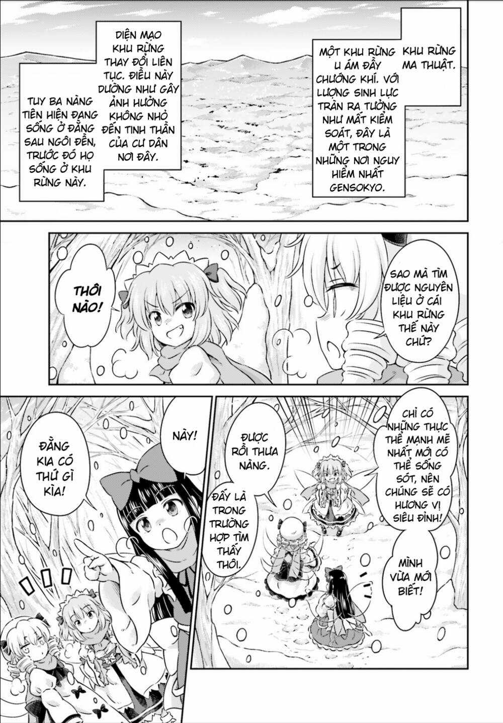 Touhou Sangetsusei ~ Visionary Fairies In Shrine Chapter 9 trang 2