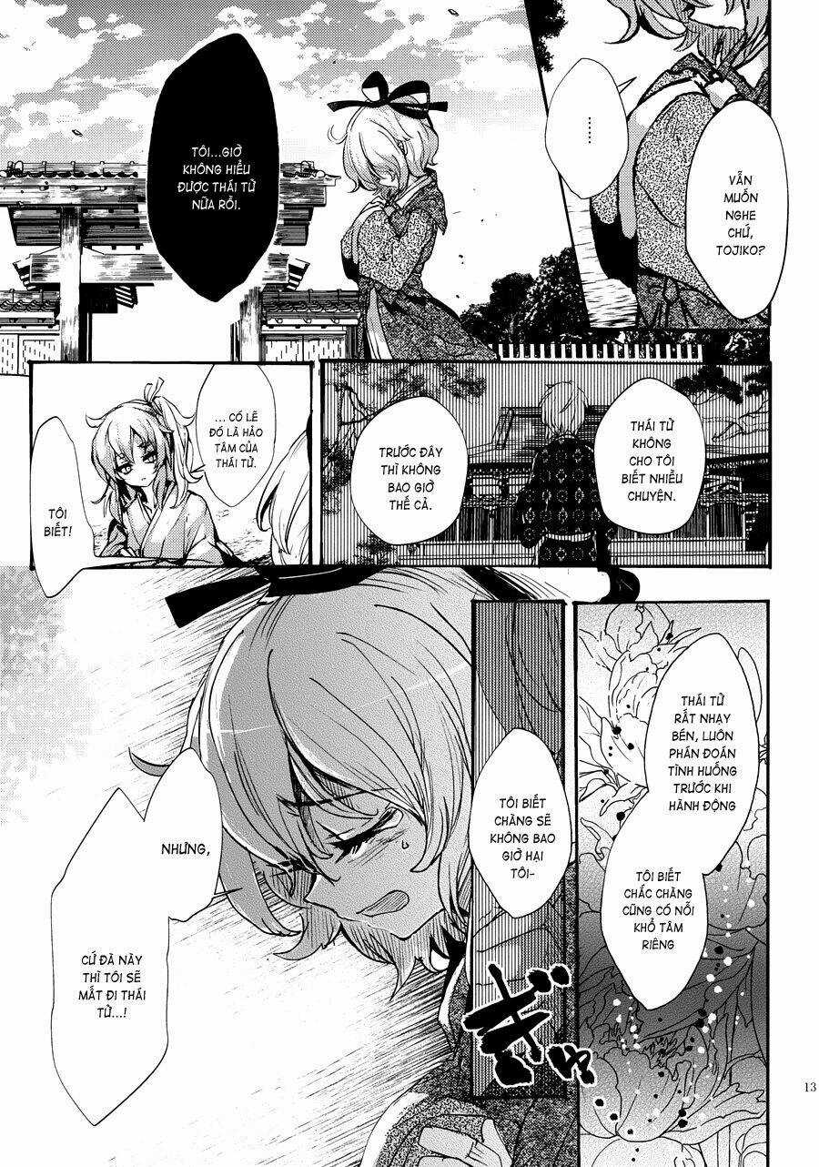 Touhou - Soga No Tojiko Wa Koranai Ara No Shou Chapter 0 trang 13