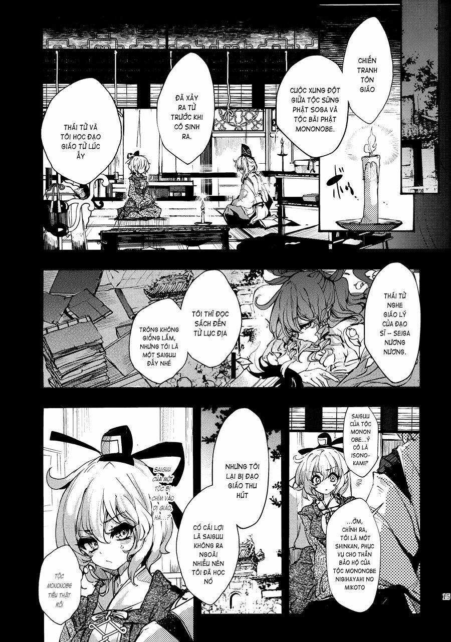 Touhou - Soga No Tojiko Wa Koranai Ara No Shou Chapter 0 trang 15