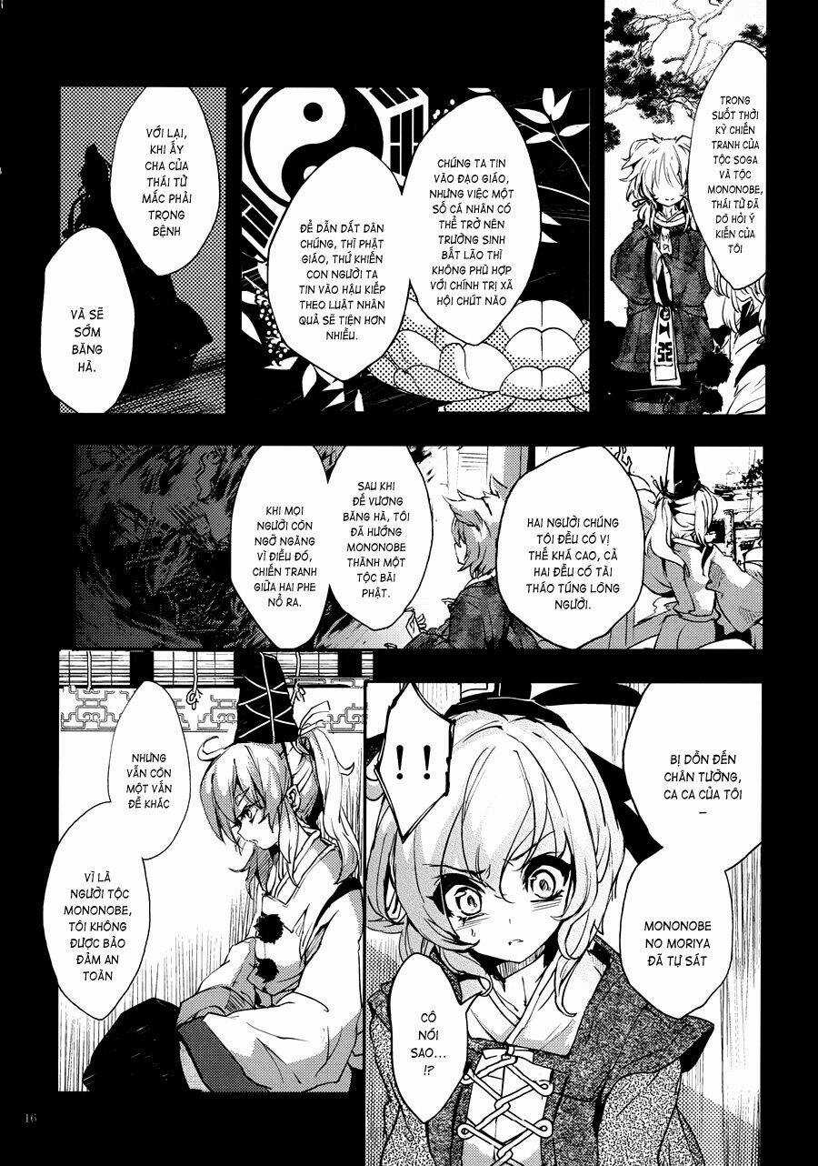 Touhou - Soga No Tojiko Wa Koranai Ara No Shou Chapter 0 trang 16