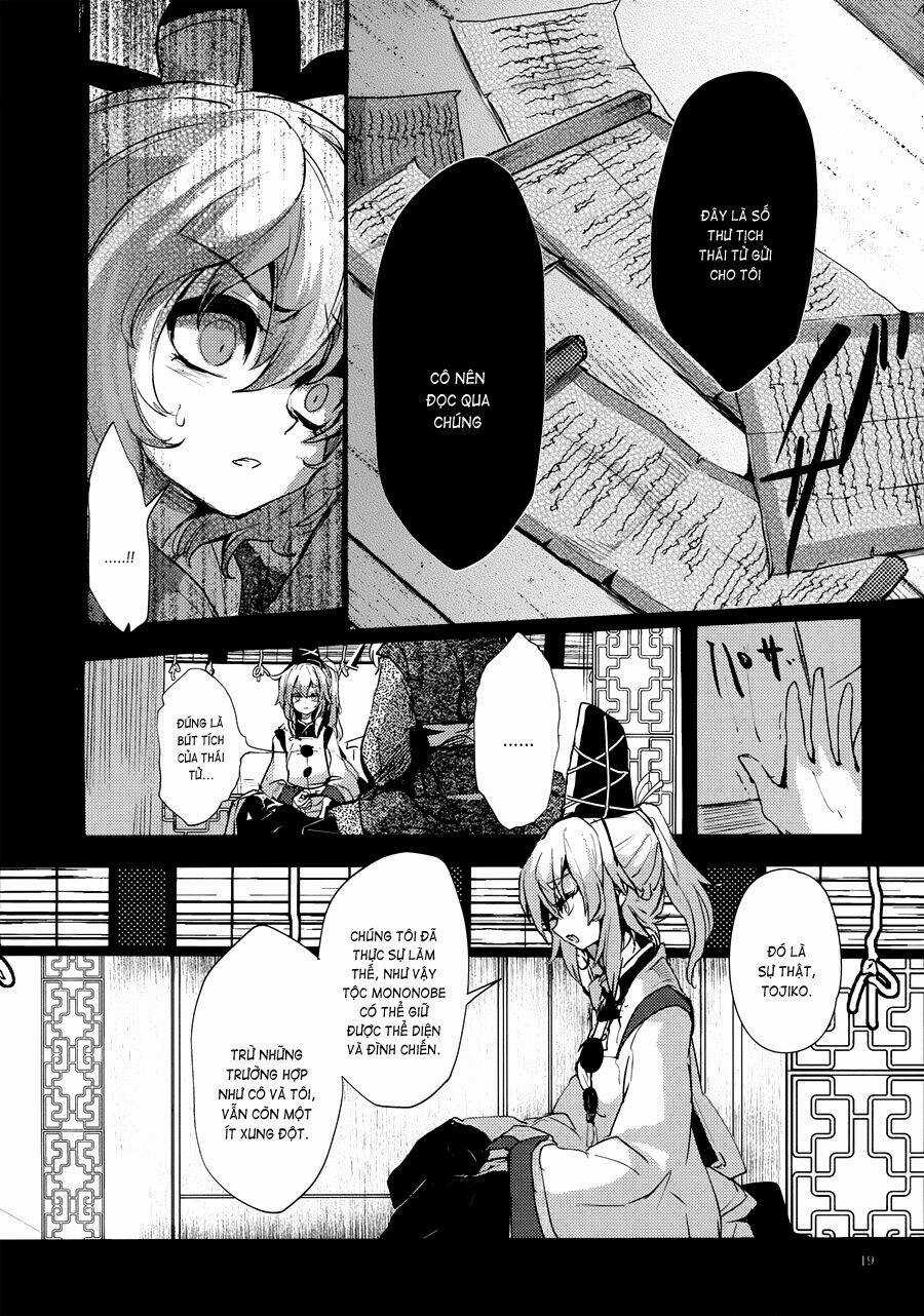 Touhou - Soga No Tojiko Wa Koranai Ara No Shou Chapter 0 trang 19