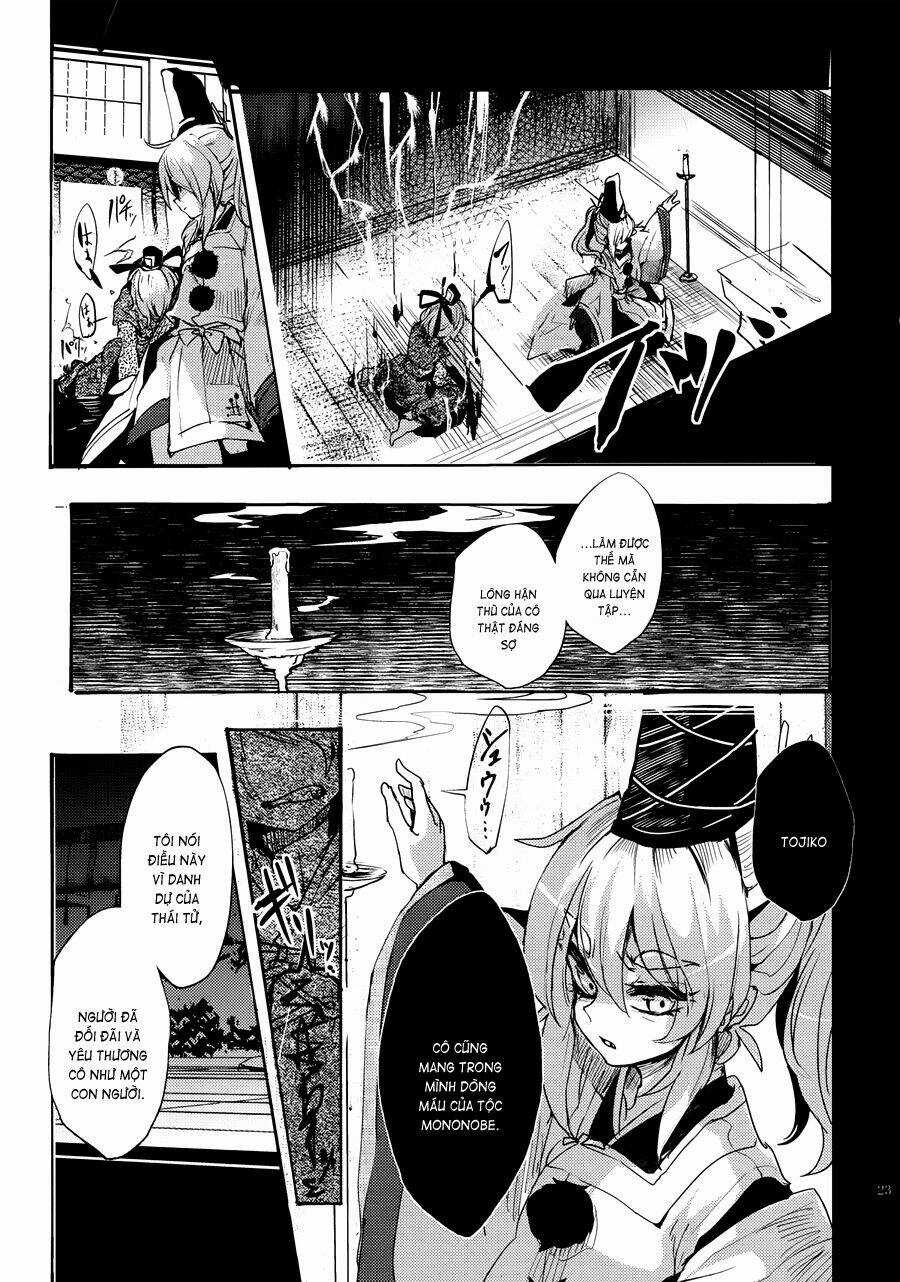 Touhou - Soga No Tojiko Wa Koranai Ara No Shou Chapter 0 trang 23