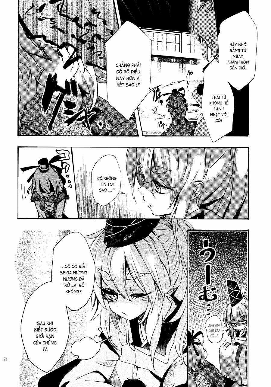 Touhou - Soga No Tojiko Wa Koranai Ara No Shou Chapter 0 trang 24
