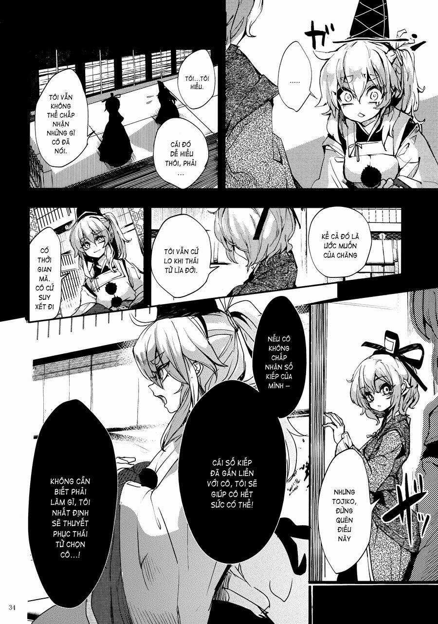 Touhou - Soga No Tojiko Wa Koranai Ara No Shou Chapter 0 trang 34