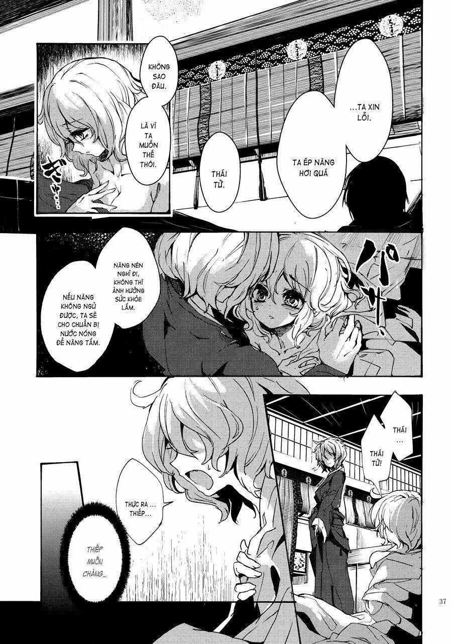 Touhou - Soga No Tojiko Wa Koranai Ara No Shou Chapter 0 trang 37