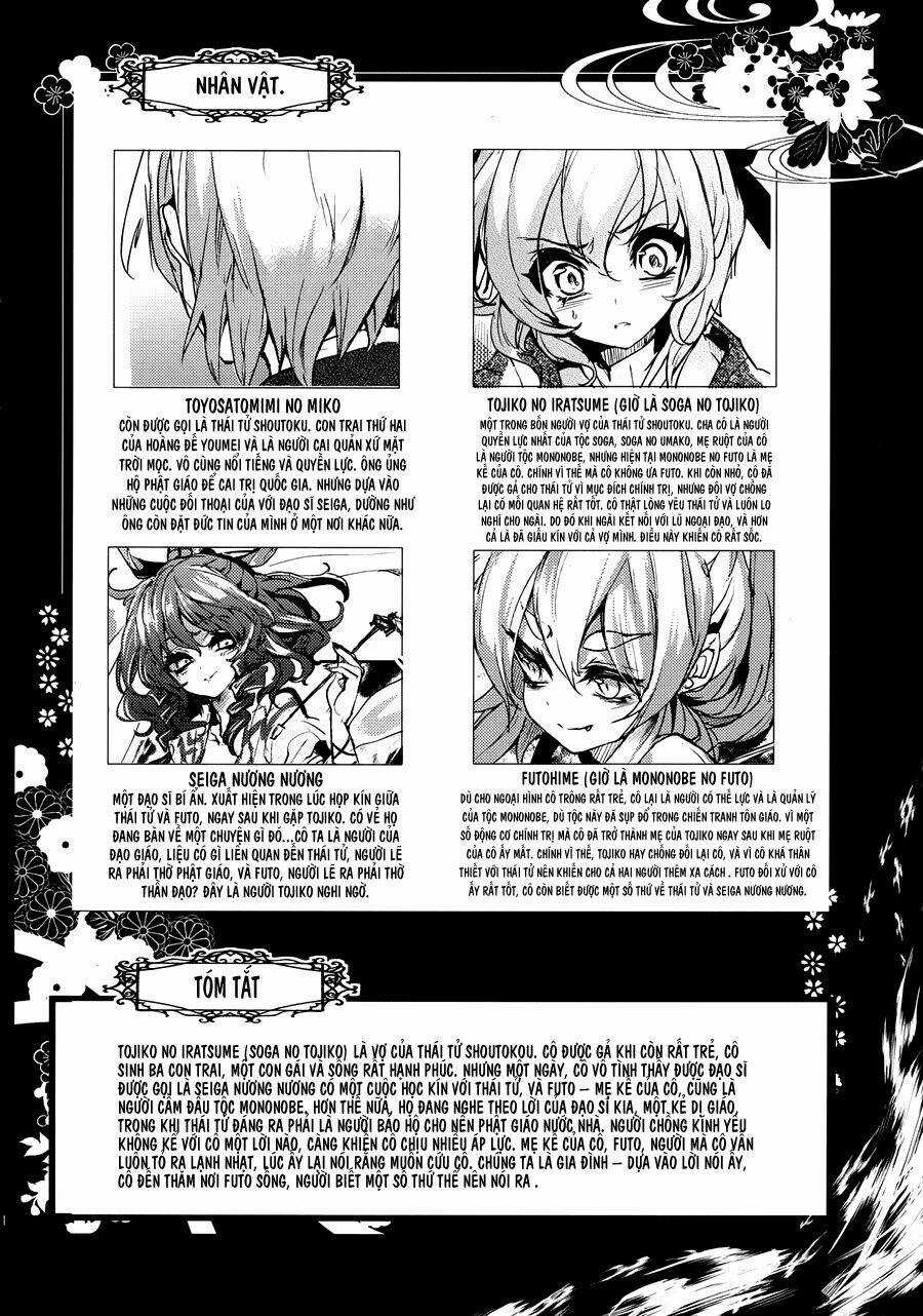 Touhou - Soga No Tojiko Wa Koranai Ara No Shou Chapter 0 trang 4