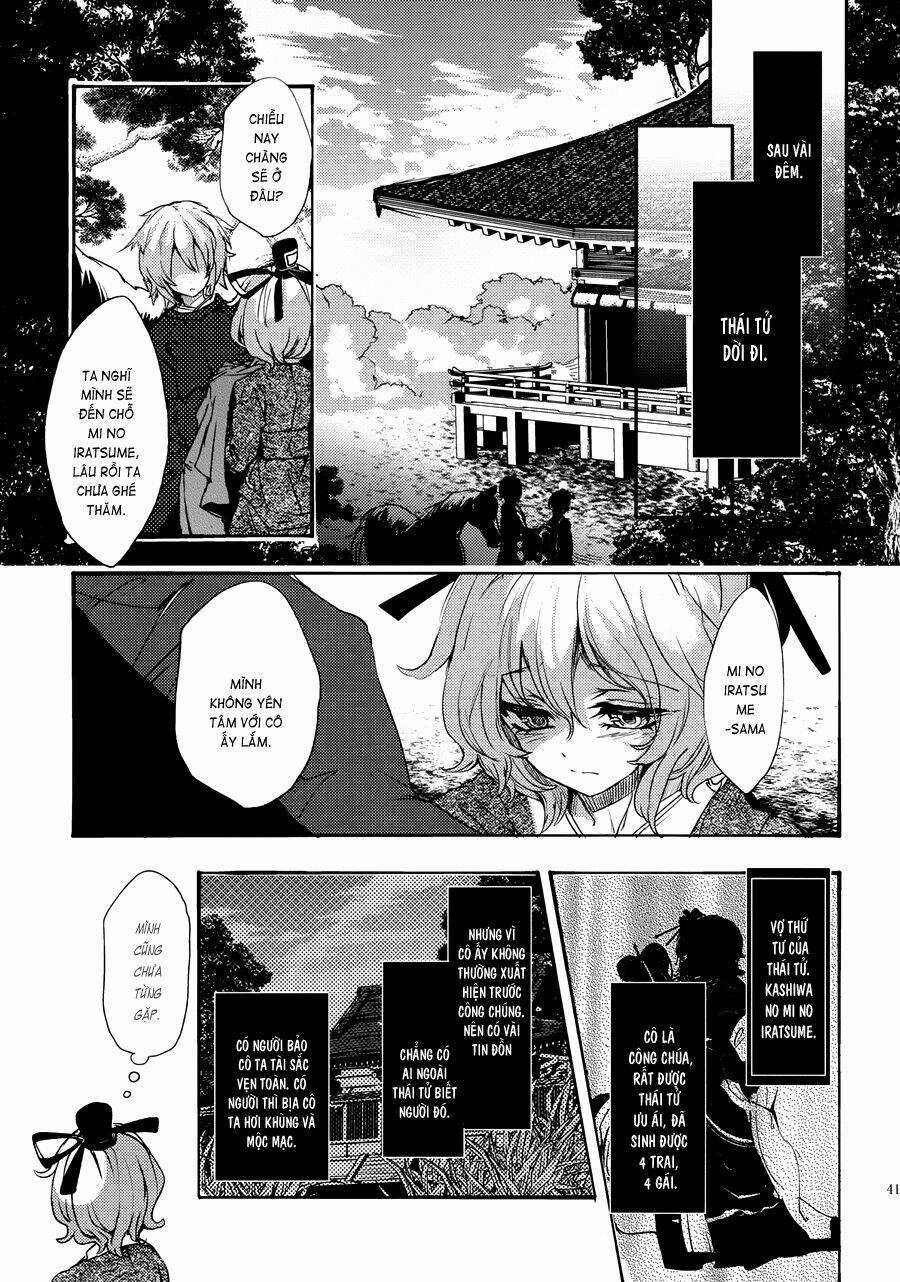 Touhou - Soga No Tojiko Wa Koranai Ara No Shou Chapter 0 trang 41