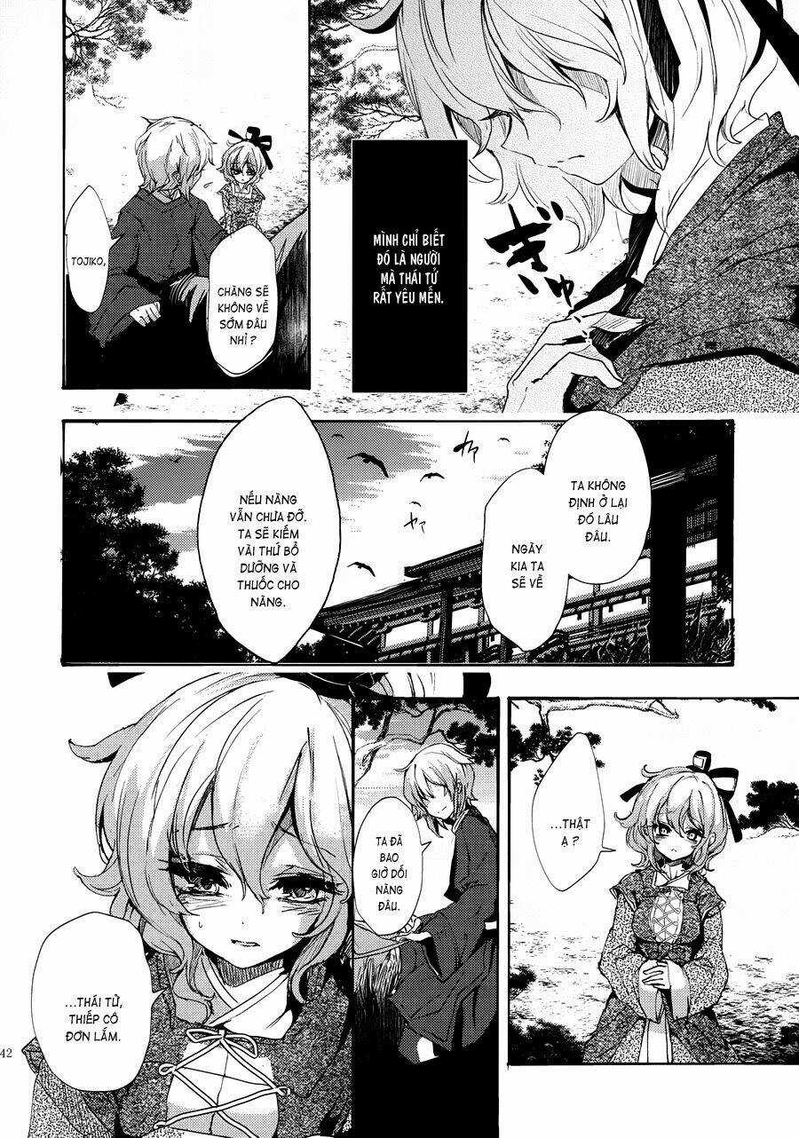 Touhou - Soga No Tojiko Wa Koranai Ara No Shou Chapter 0 trang 42