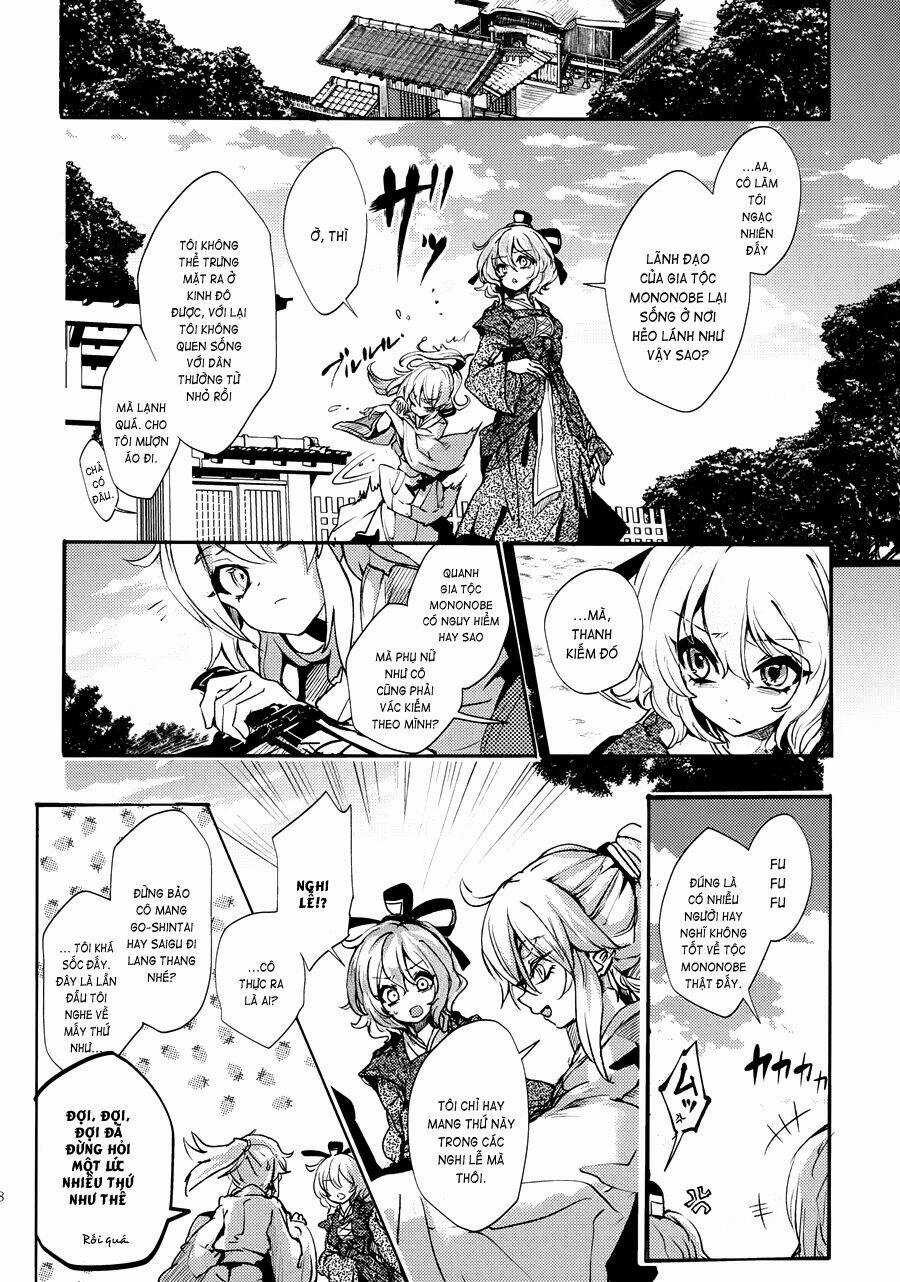 Touhou - Soga No Tojiko Wa Koranai Ara No Shou Chapter 0 trang 8