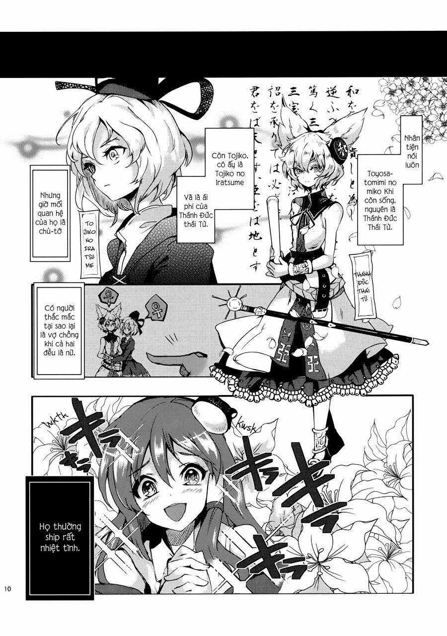 Touhou - Soga No Tojiko Wa Koranai Wa No Shou Chapter 0 trang 10