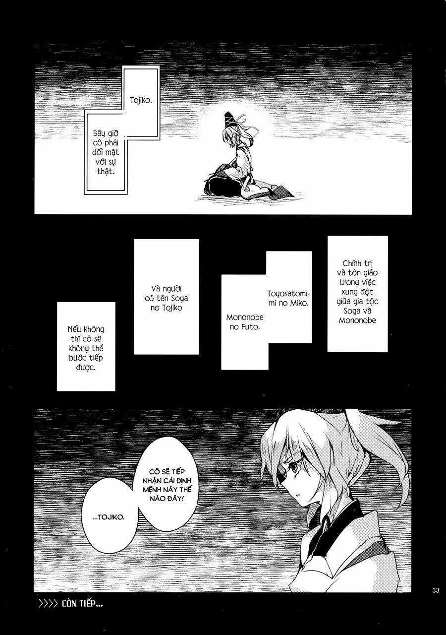Touhou - Soga No Tojiko Wa Koranai Wa No Shou Chapter 0 trang 33