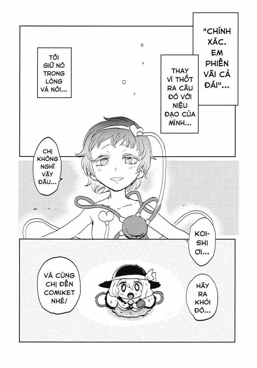 Touhou - Sự tích Koishi trong niệu quản của Satori Chapter 1 trang 40