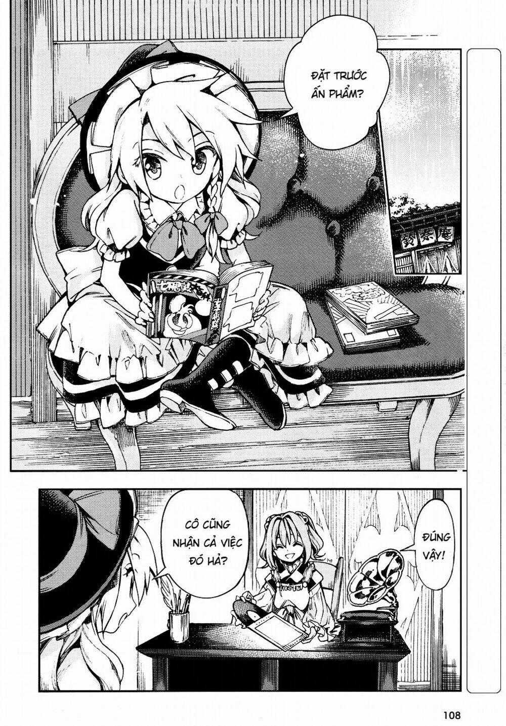 Touhou Suzunaan ~ Forbidden Scrollery Chapter 28 trang 1