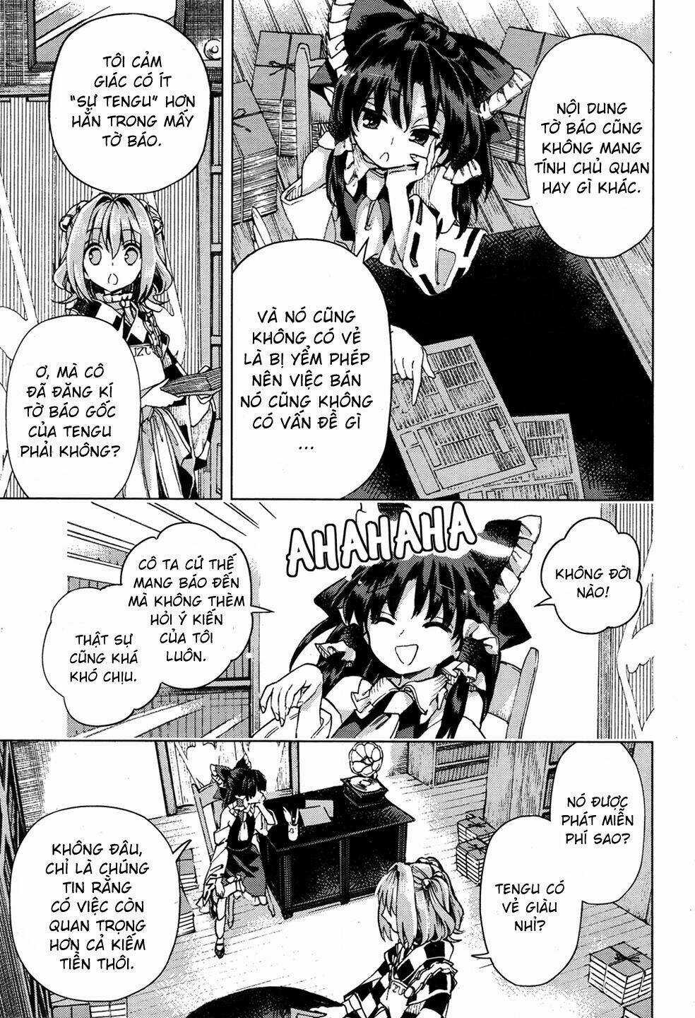 Touhou Suzunaan ~ Forbidden Scrollery Chapter 33 trang 12