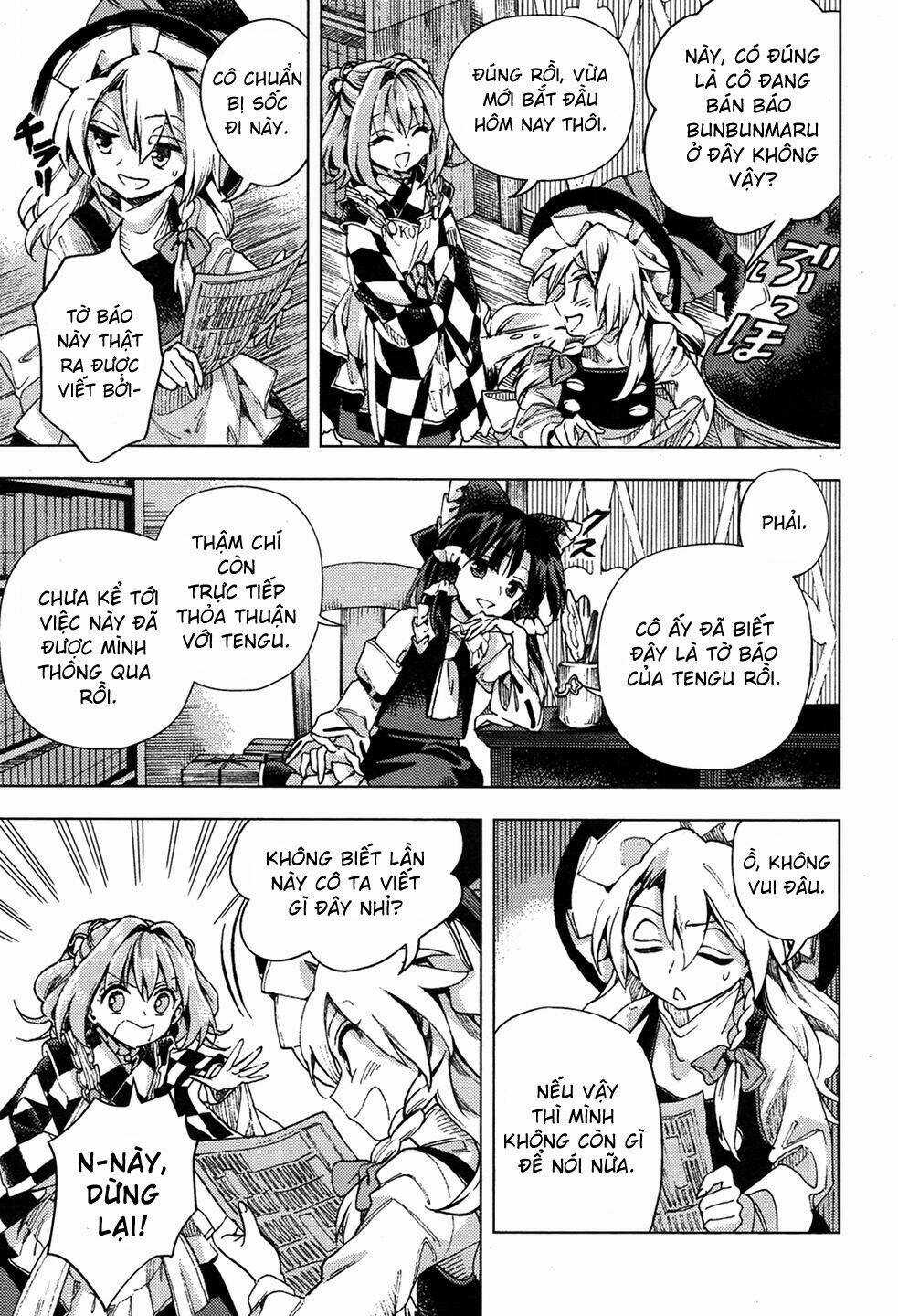 Touhou Suzunaan ~ Forbidden Scrollery Chapter 33 trang 14