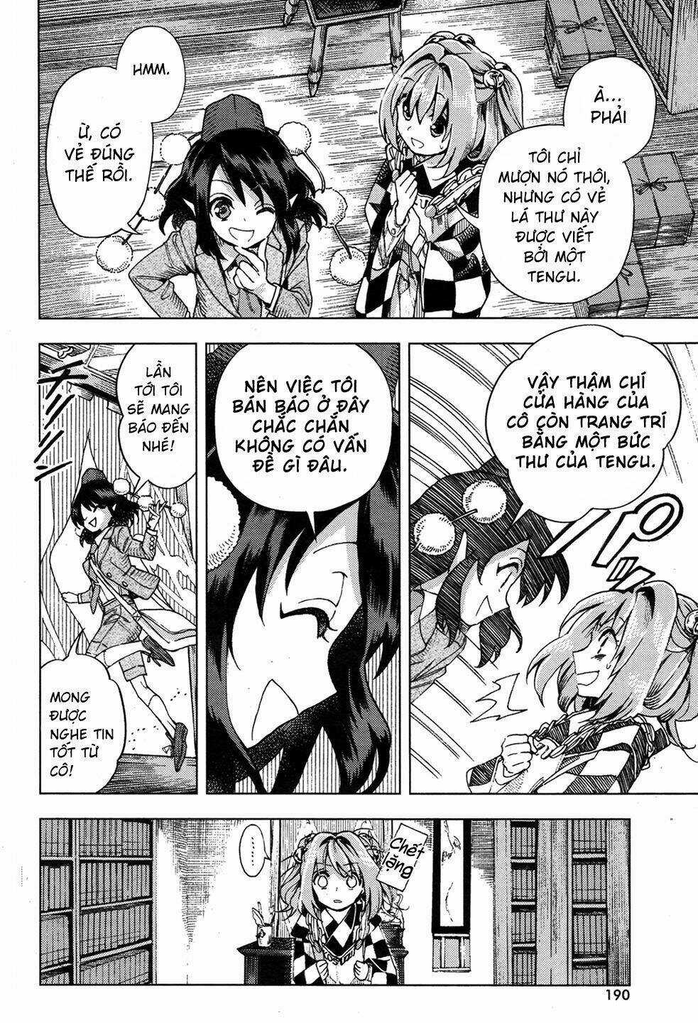 Touhou Suzunaan ~ Forbidden Scrollery Chapter 33 trang 5