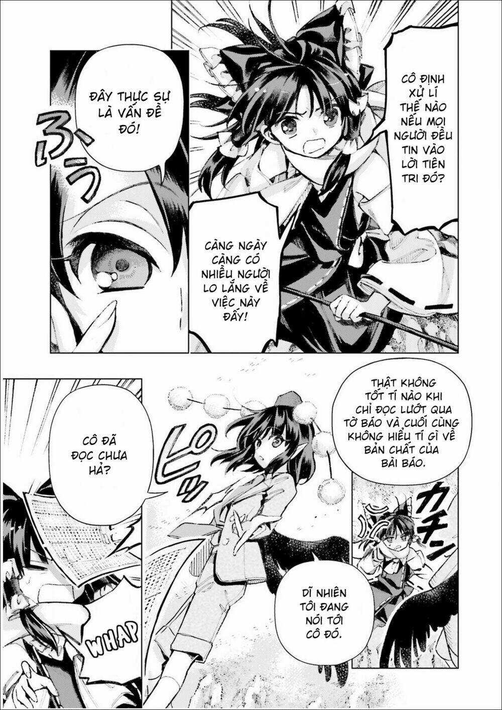 Touhou Suzunaan ~ Forbidden Scrollery Chapter 35 trang 10
