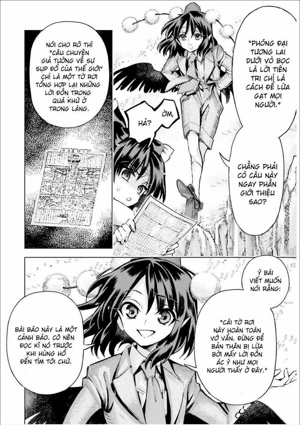 Touhou Suzunaan ~ Forbidden Scrollery Chapter 35 trang 11