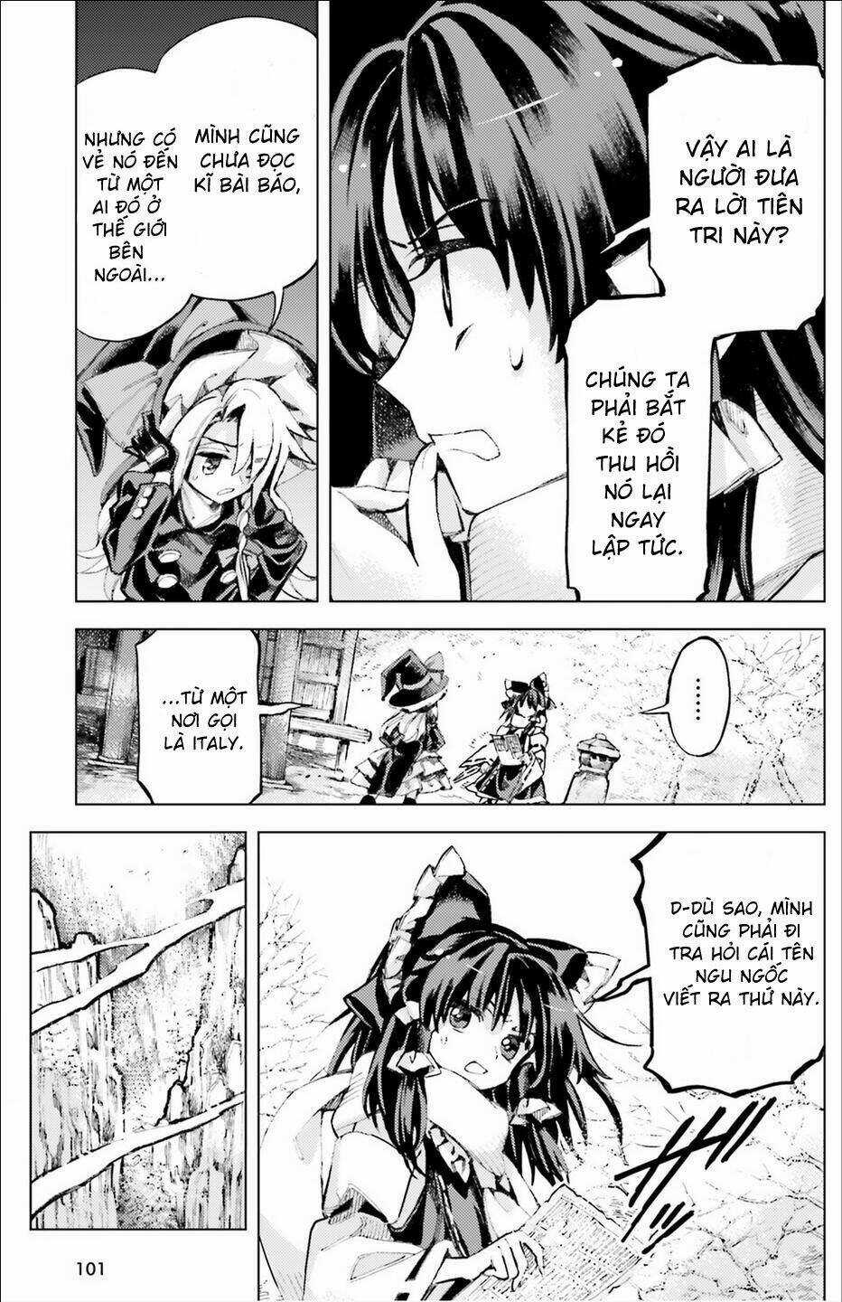 Touhou Suzunaan ~ Forbidden Scrollery Chapter 35 trang 4