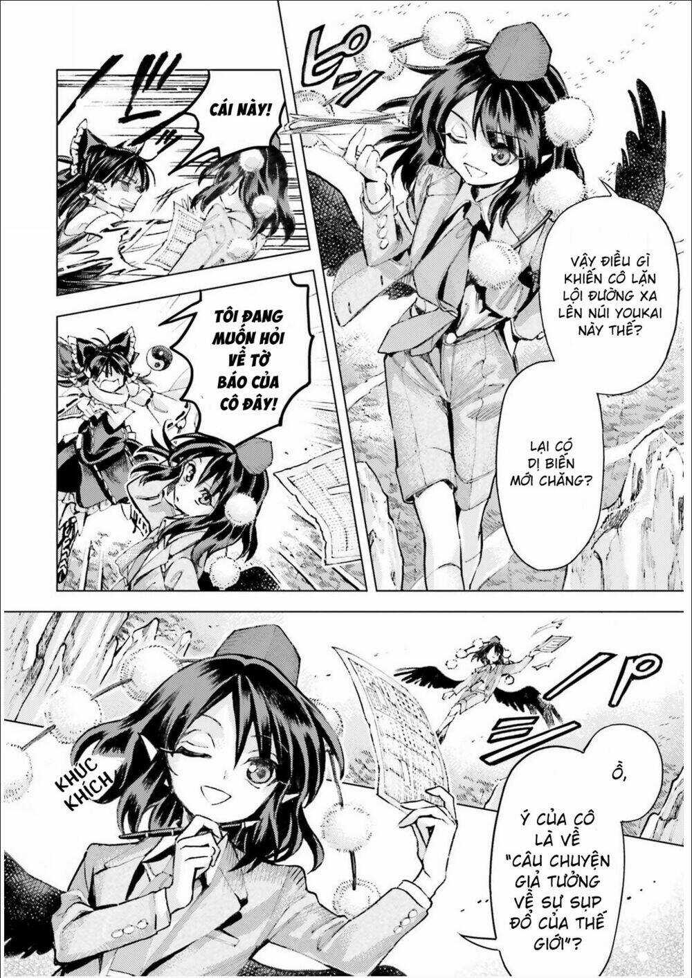 Touhou Suzunaan ~ Forbidden Scrollery Chapter 35 trang 7