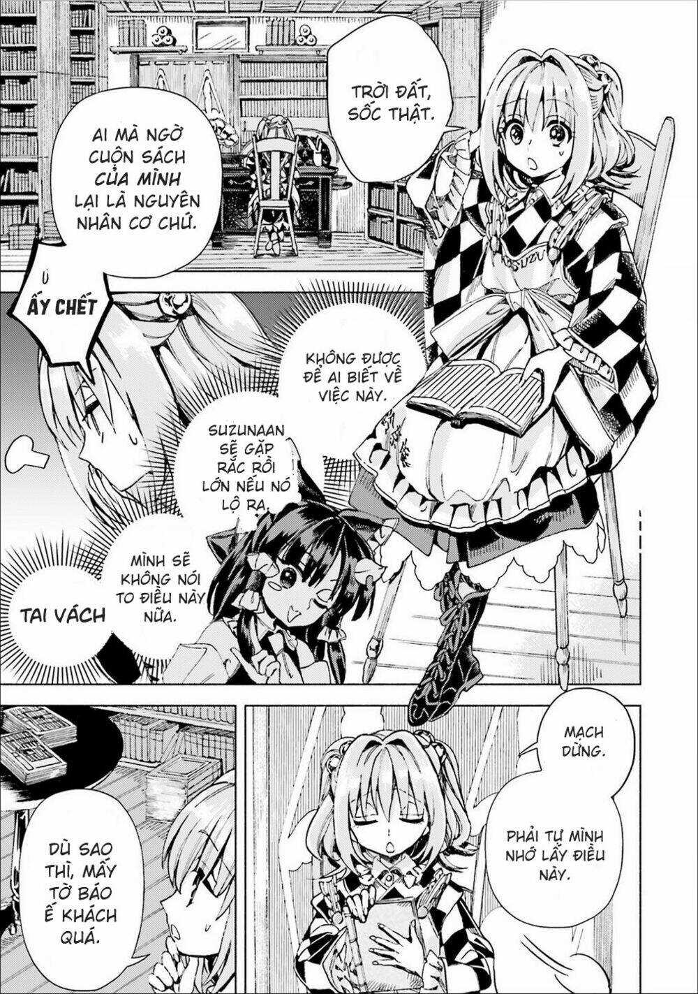 Touhou Suzunaan ~ Forbidden Scrollery Chapter 39 trang 7