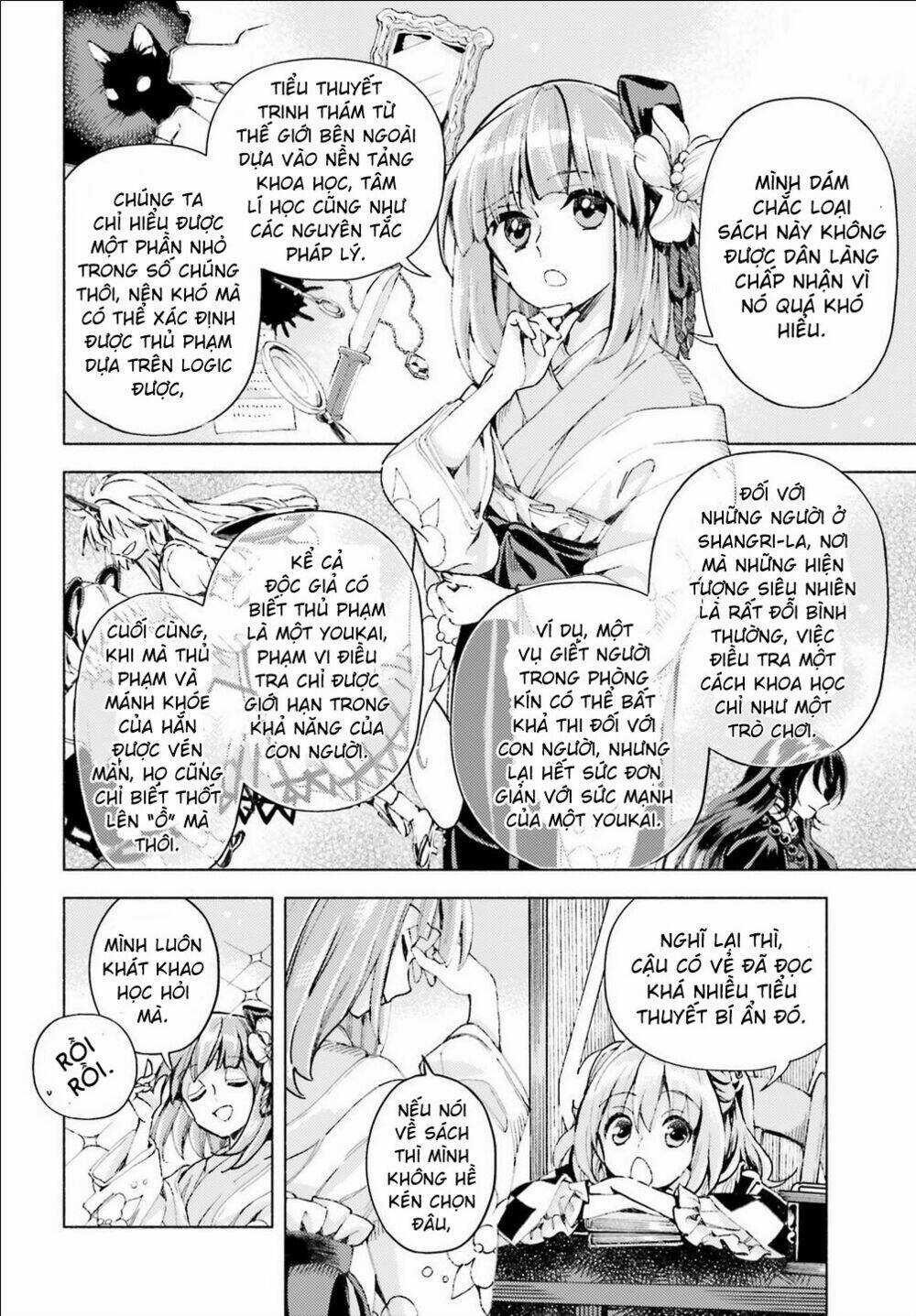 Touhou Suzunaan ~ Forbidden Scrollery Chapter 40 trang 5