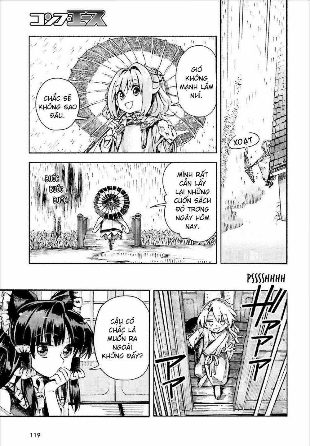 Touhou Suzunaan ~ Forbidden Scrollery Chapter 44 trang 10