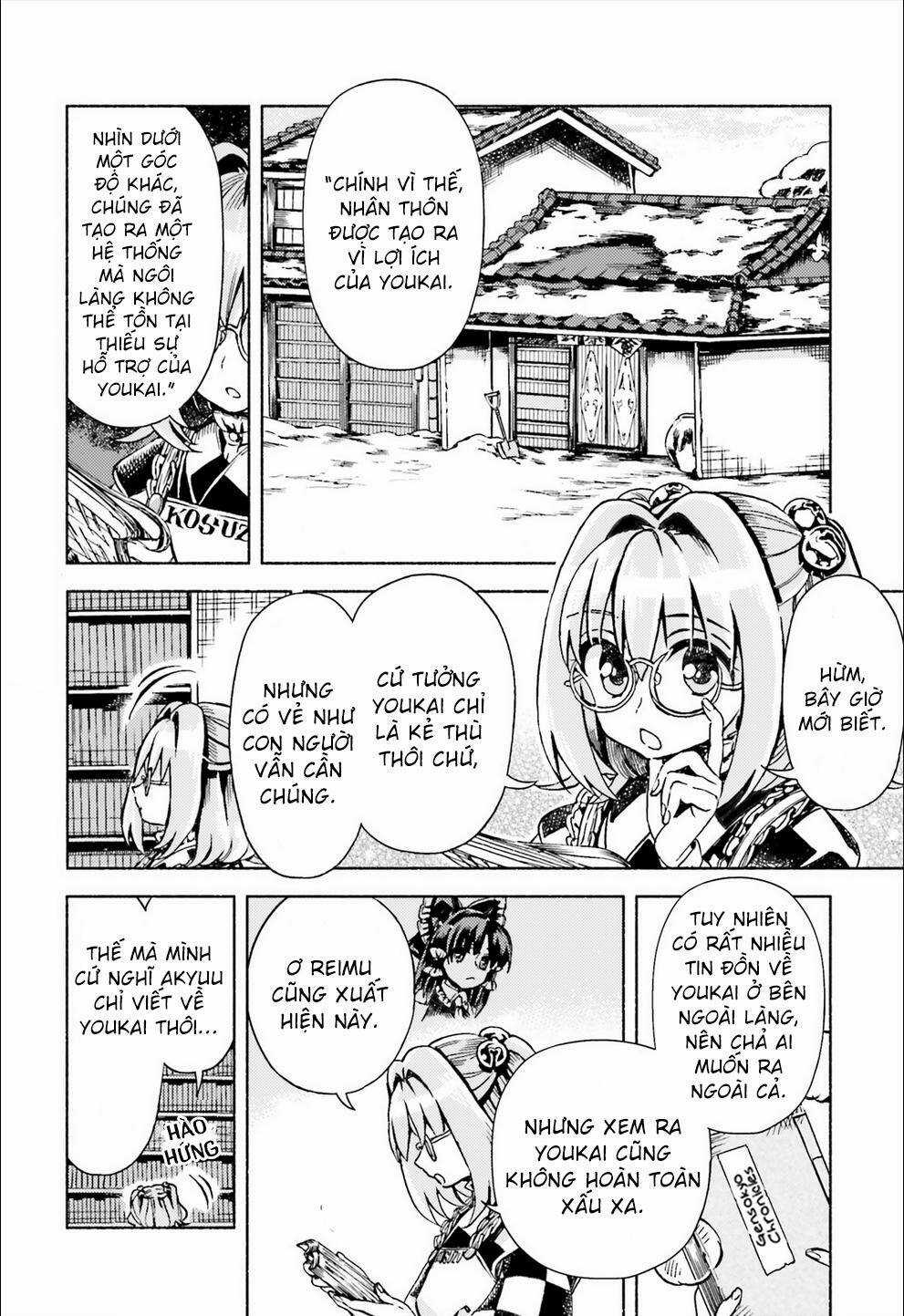 Touhou Suzunaan ~ Forbidden Scrollery Chapter 46 trang 11