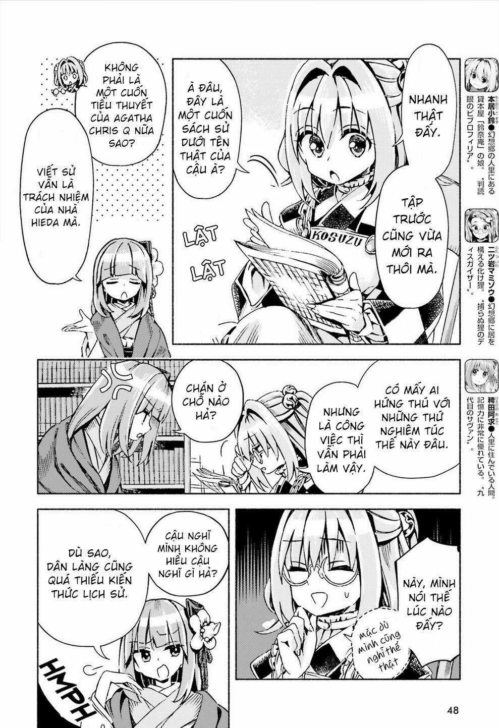 Touhou Suzunaan ~ Forbidden Scrollery Chapter 46 trang 5