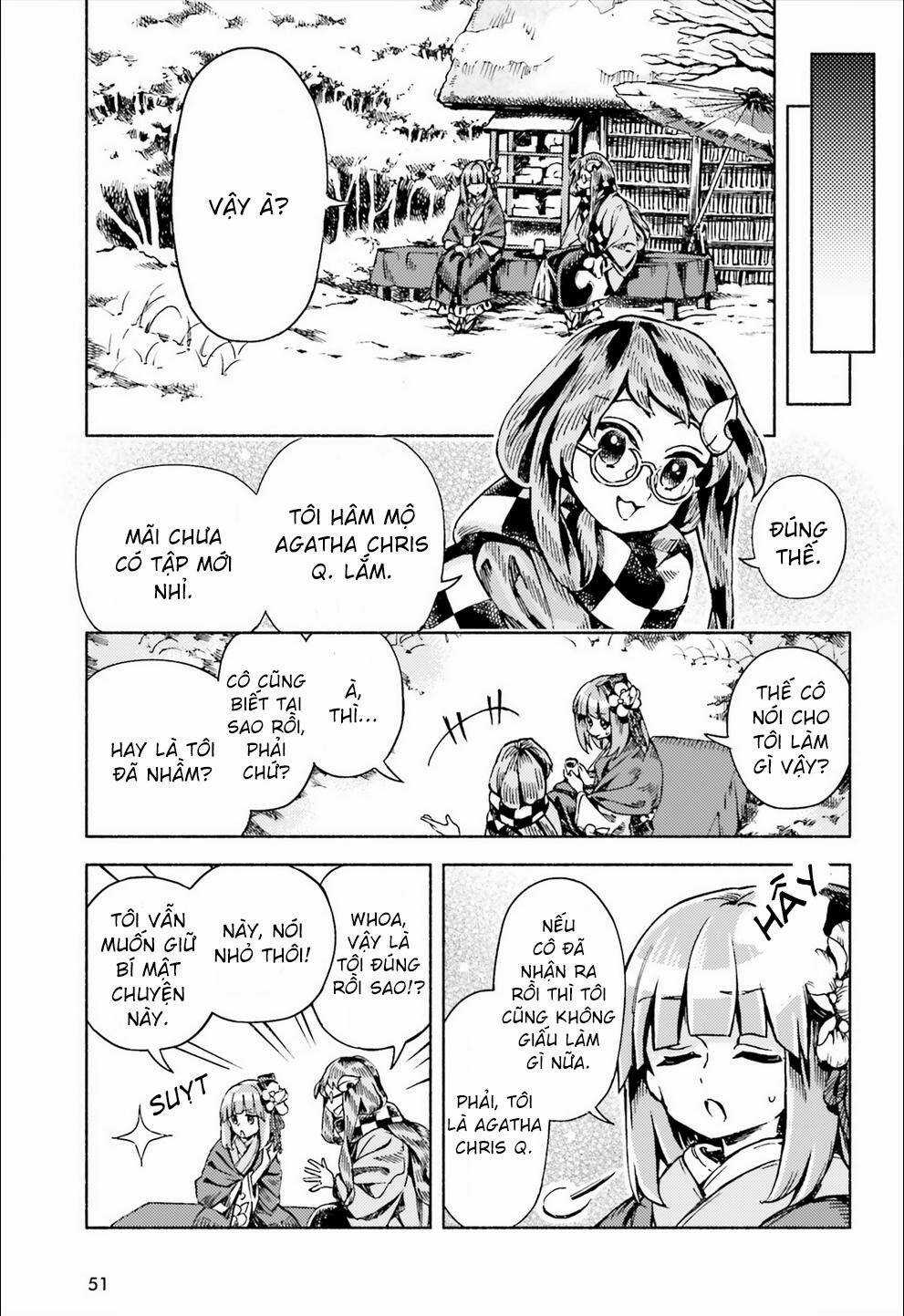 Touhou Suzunaan ~ Forbidden Scrollery Chapter 46 trang 8