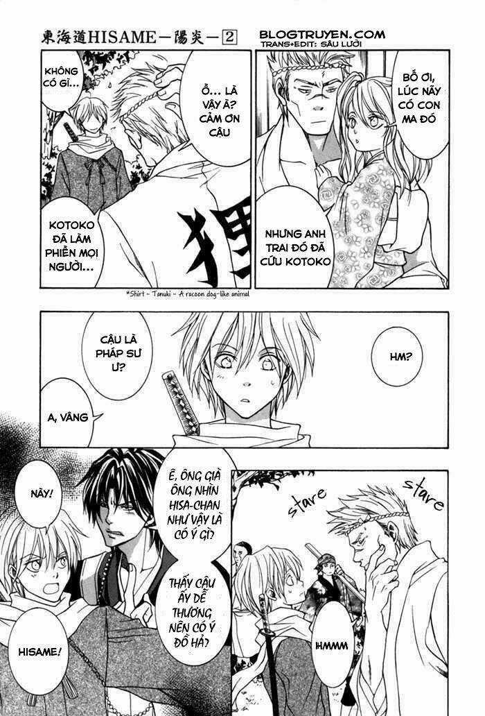 Toukaidou Hisame Kagerou Chapter 7 trang 9