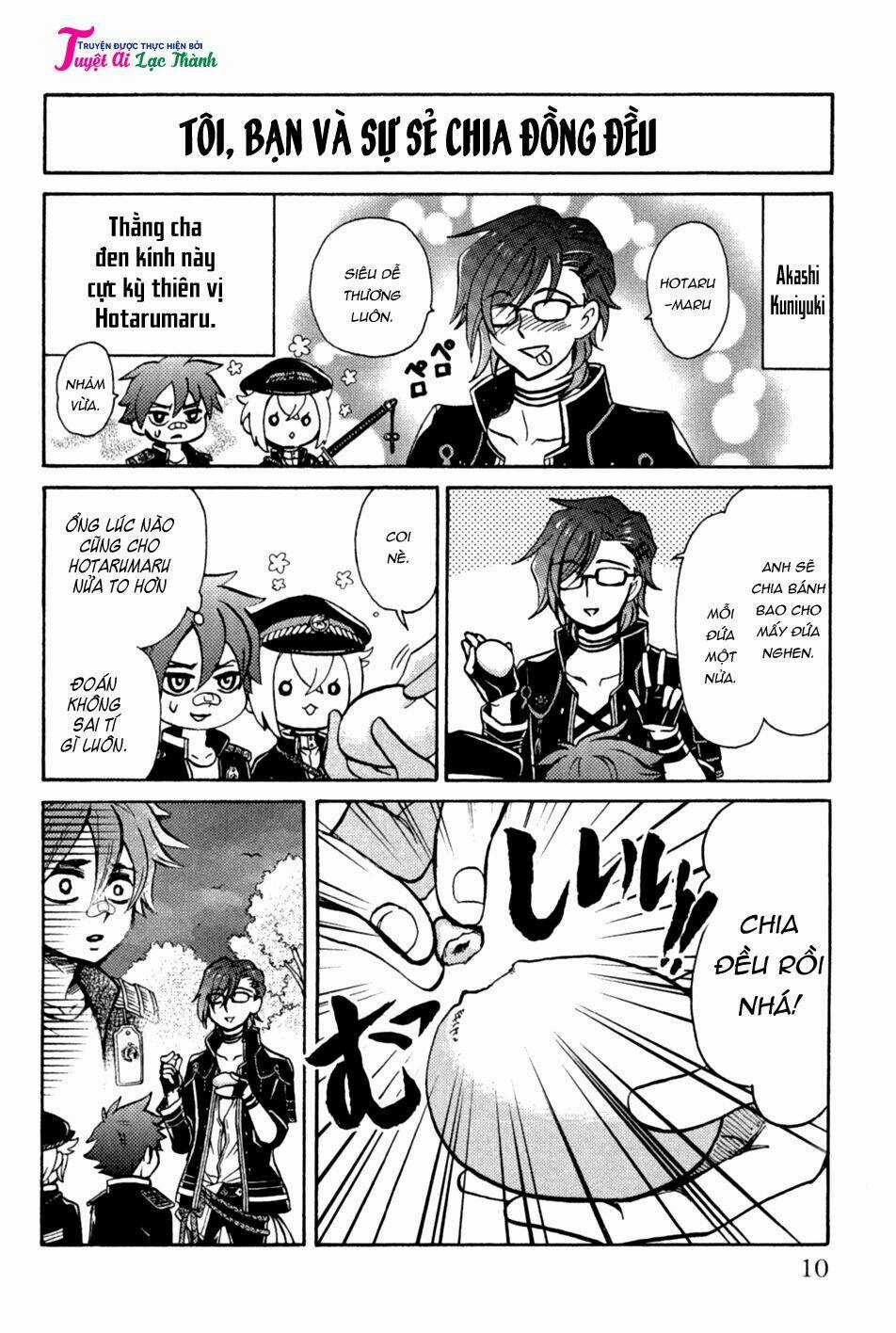 Touken Ranbu Anthology – Shutsujin Junbichuu! Chapter 1 trang 4