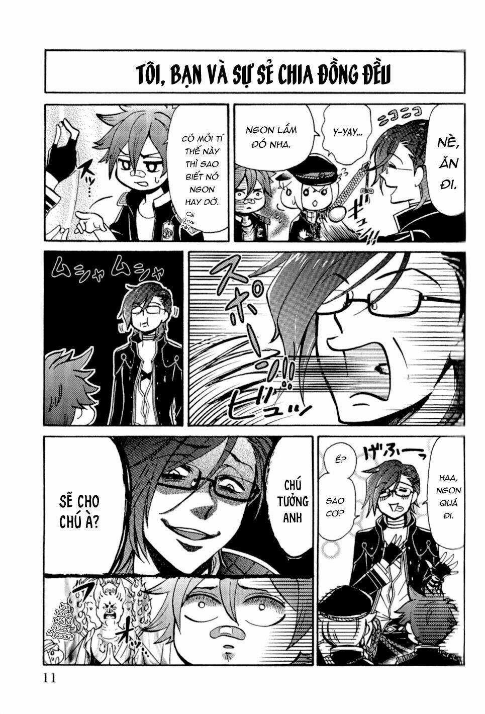 Touken Ranbu Anthology – Shutsujin Junbichuu! Chapter 1 trang 5