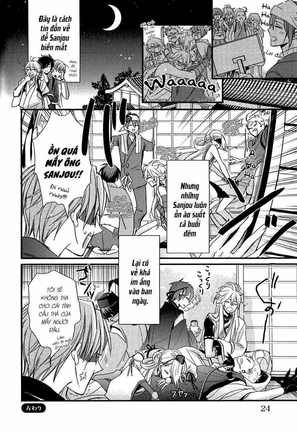 Touken Ranbu Anthology – Shutsujin Junbichuu! Chapter 2 trang 10