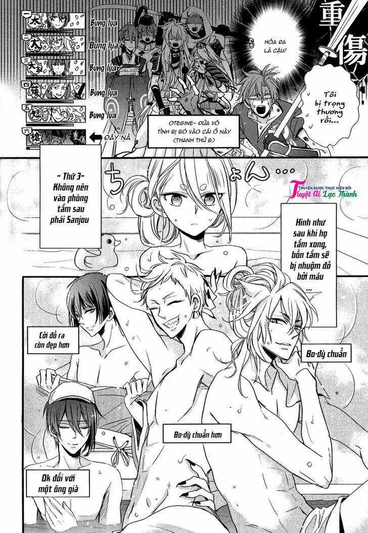 Touken Ranbu Anthology – Shutsujin Junbichuu! Chapter 2 trang 6