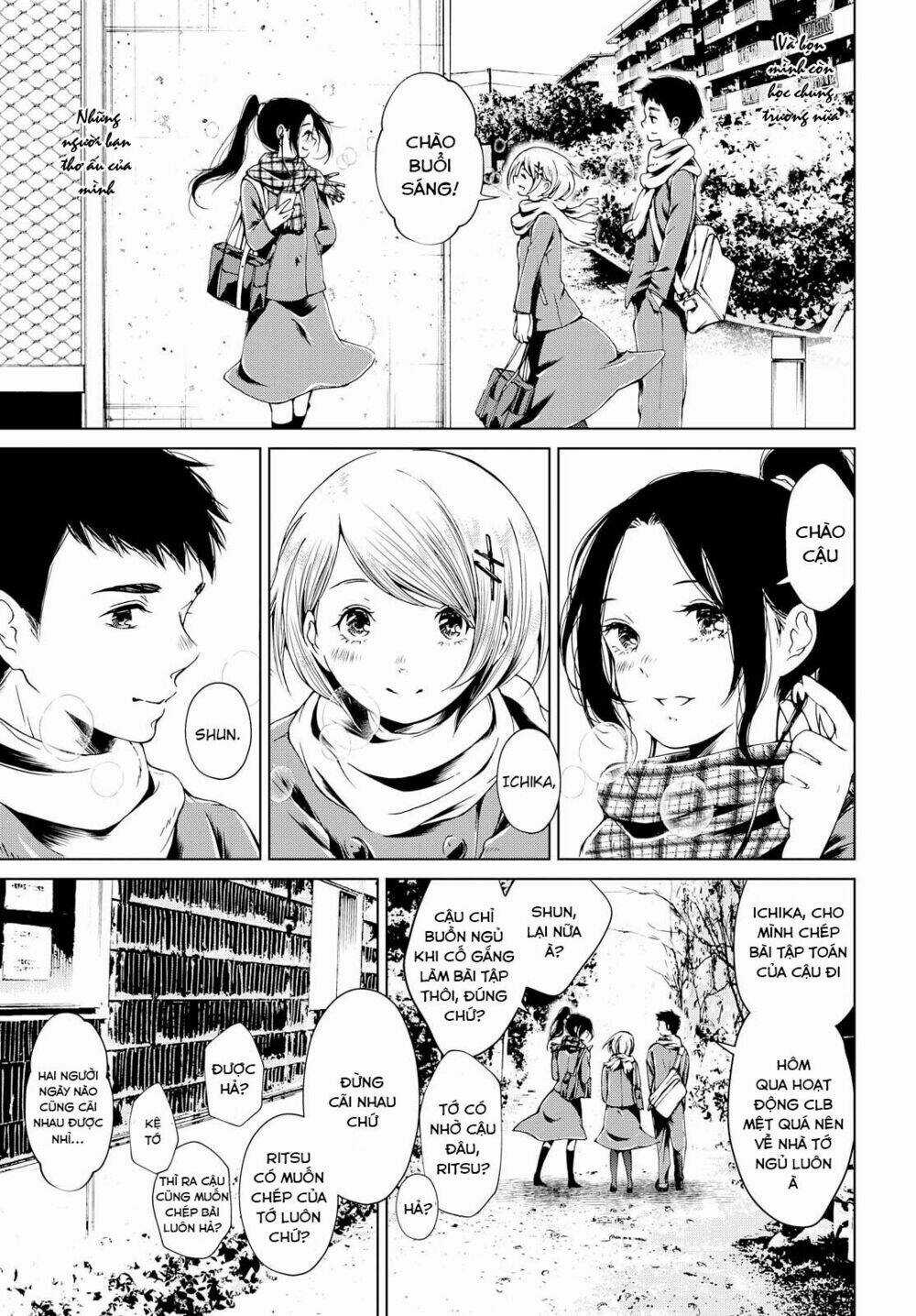 Toumei na Usui Mizuiro ni Chapter 1 trang 5