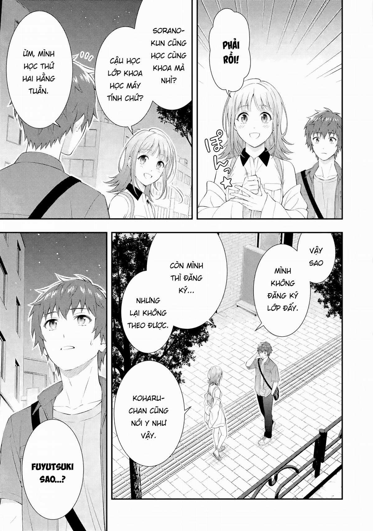 Toumei na Yoru ni Kakeru-kun to, Me ni Mienai Koi wo Shita Chapter 1 trang 17