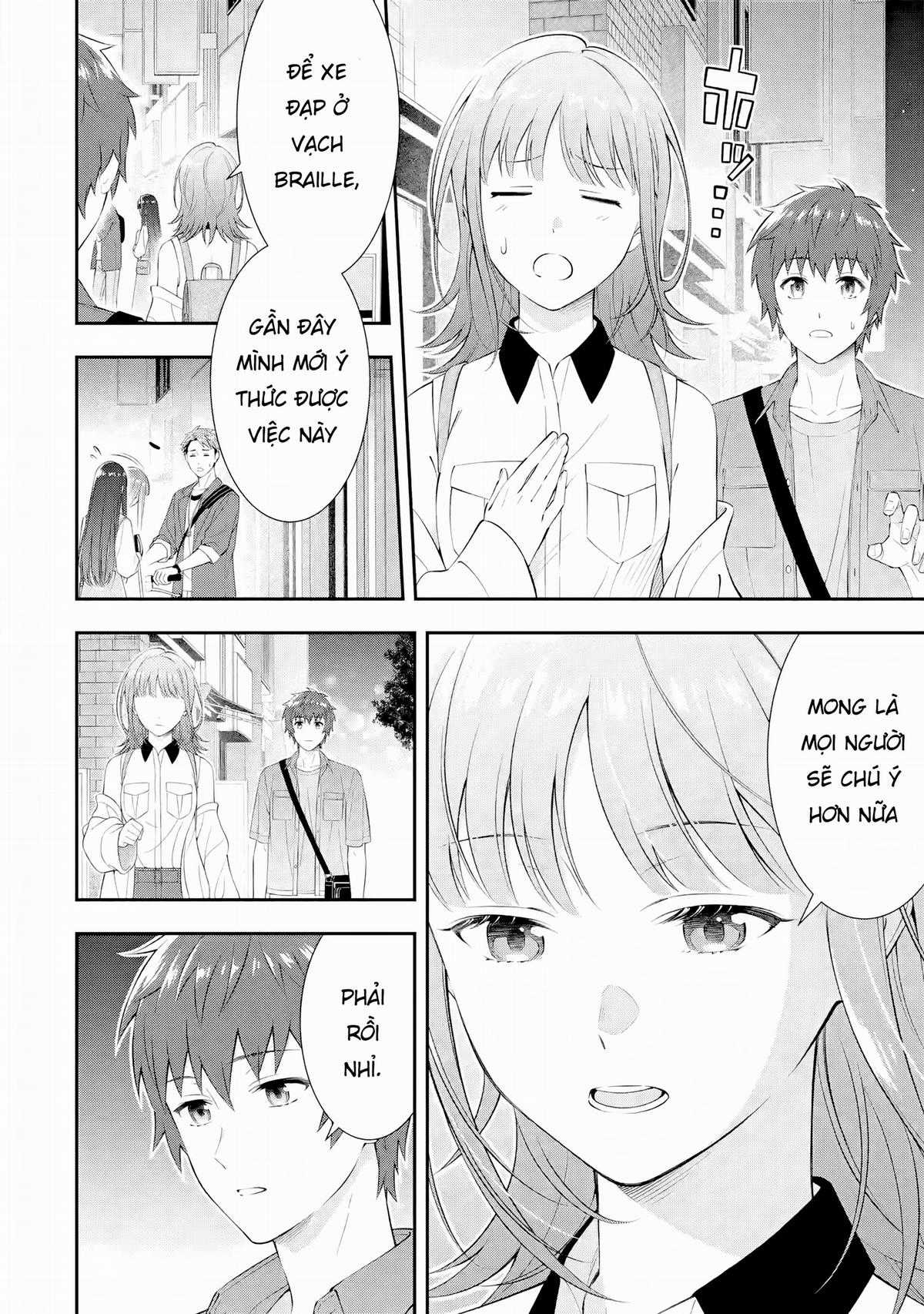 Toumei na Yoru ni Kakeru-kun to, Me ni Mienai Koi wo Shita Chapter 1 trang 20