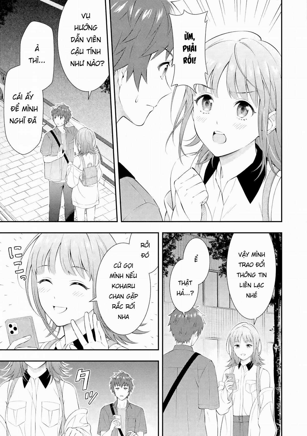 Toumei na Yoru ni Kakeru-kun to, Me ni Mienai Koi wo Shita Chapter 1 trang 21