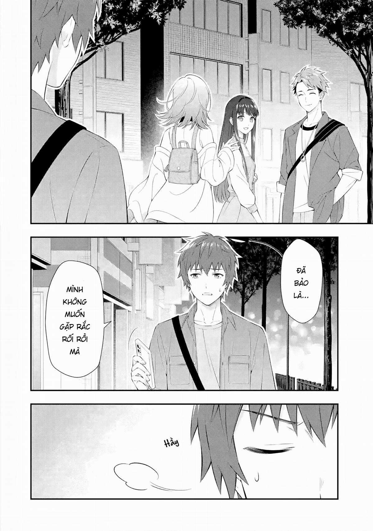 Toumei na Yoru ni Kakeru-kun to, Me ni Mienai Koi wo Shita Chapter 1 trang 22