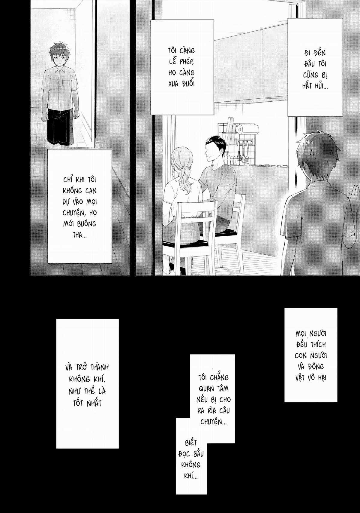 Toumei na Yoru ni Kakeru-kun to, Me ni Mienai Koi wo Shita Chapter 1 trang 24