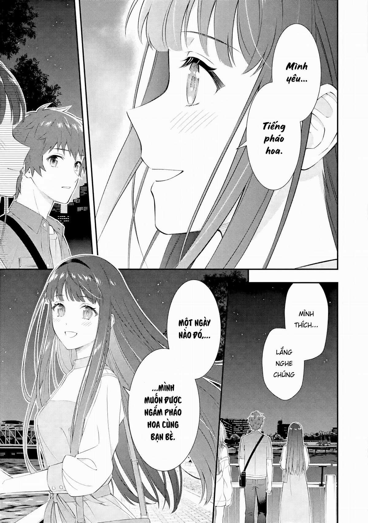 Toumei na Yoru ni Kakeru-kun to, Me ni Mienai Koi wo Shita Chapter 1 trang 31