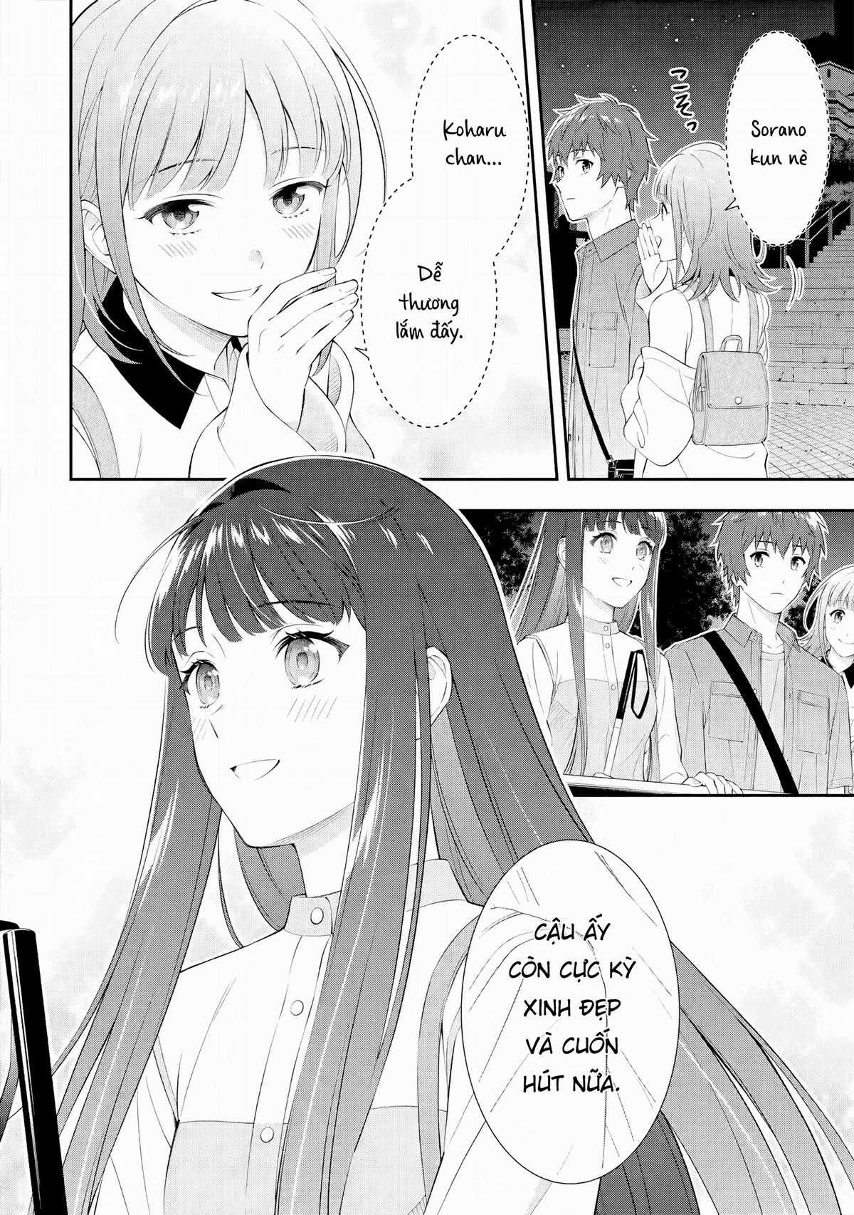 Toumei na Yoru ni Kakeru-kun to, Me ni Mienai Koi wo Shita Chapter 1 trang 32