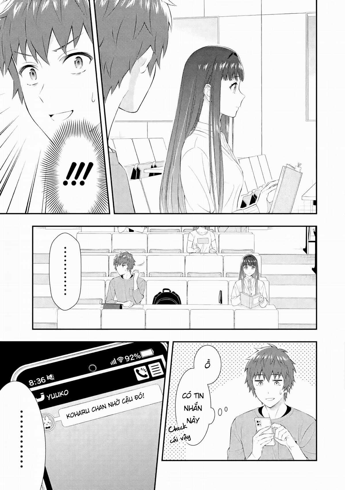 Toumei na Yoru ni Kakeru-kun to, Me ni Mienai Koi wo Shita Chapter 1 trang 37