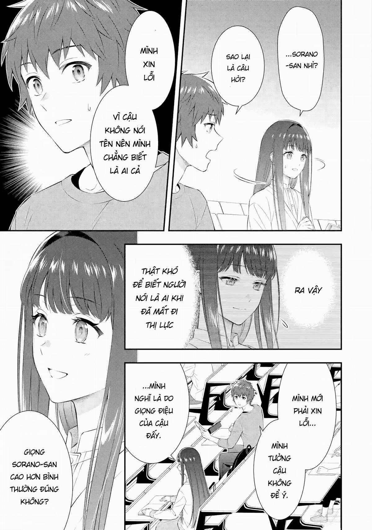 Toumei na Yoru ni Kakeru-kun to, Me ni Mienai Koi wo Shita Chapter 1 trang 41