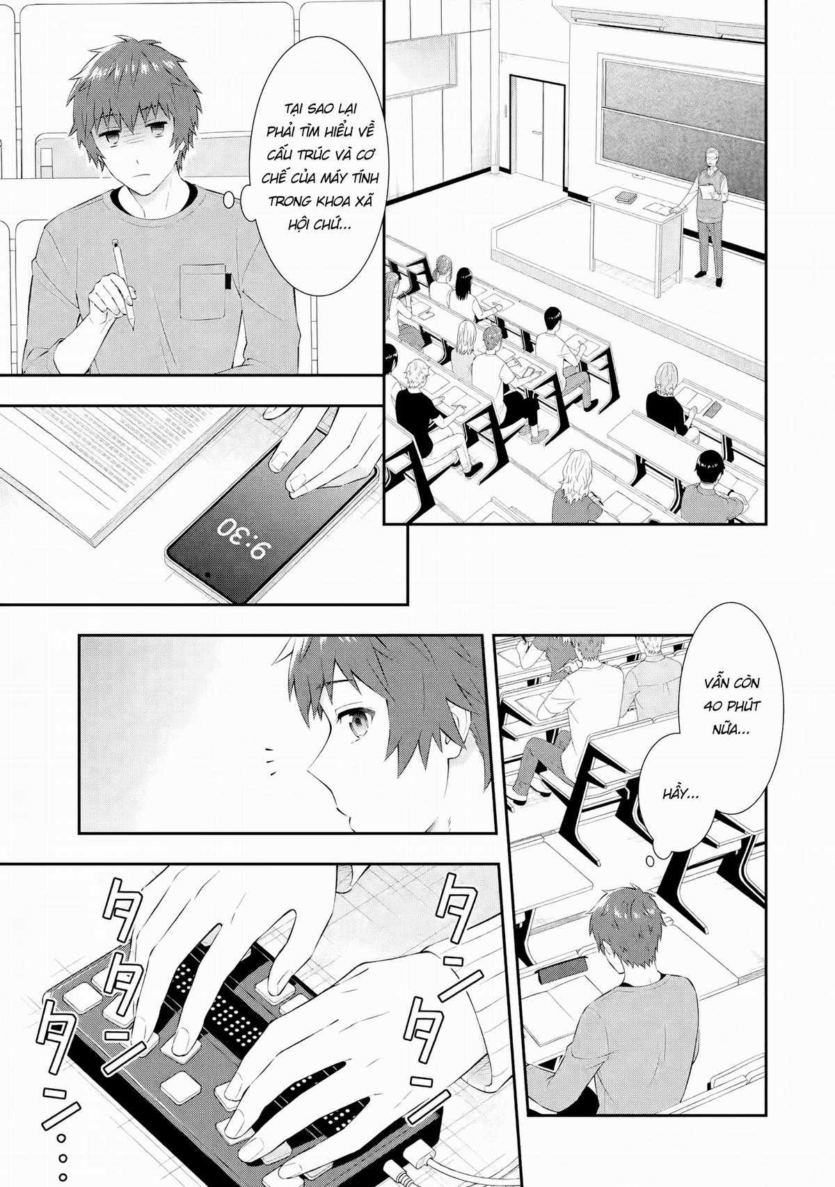 Toumei na Yoru ni Kakeru-kun to, Me ni Mienai Koi wo Shita Chapter 1 trang 45