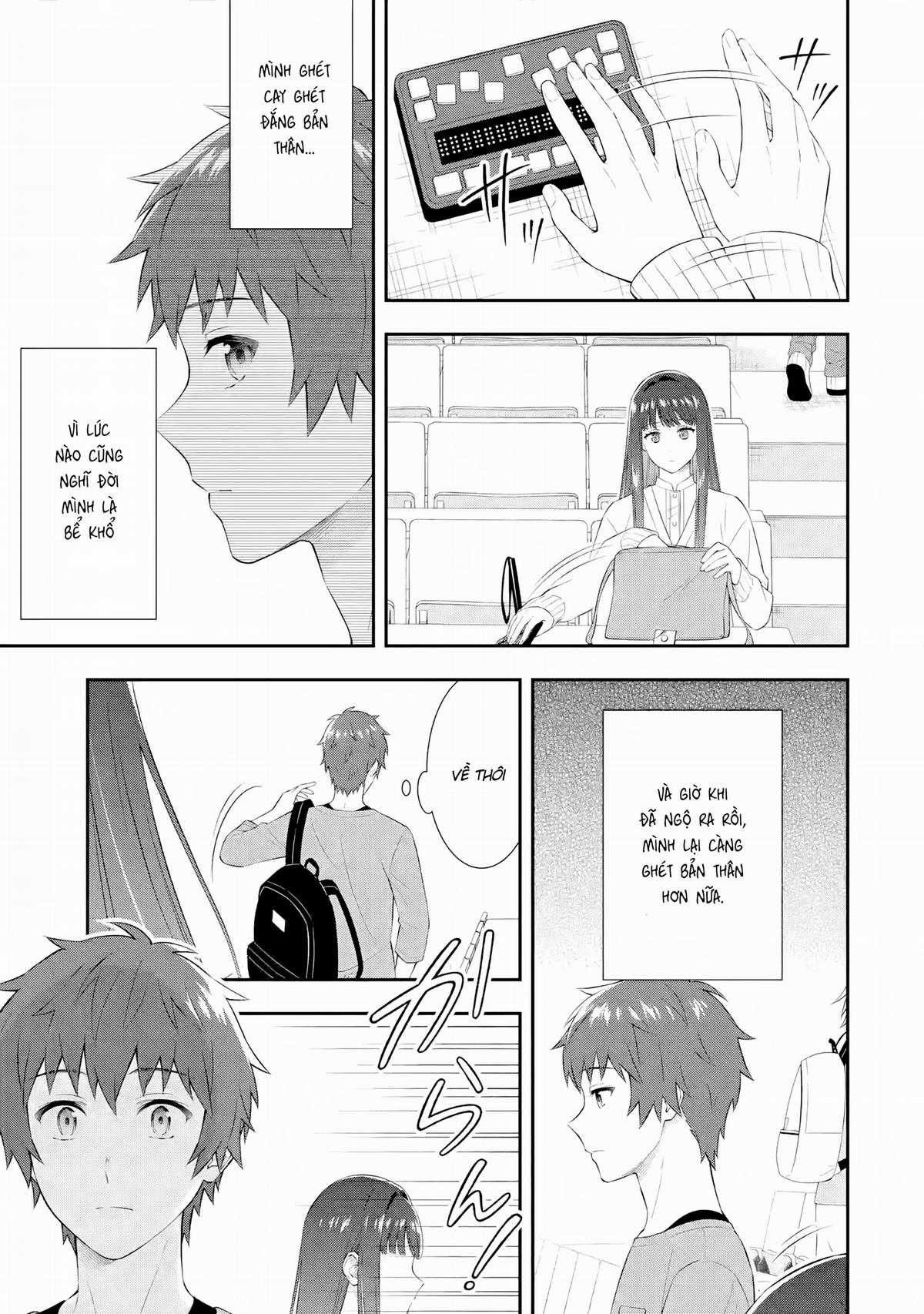 Toumei na Yoru ni Kakeru-kun to, Me ni Mienai Koi wo Shita Chapter 1 trang 47
