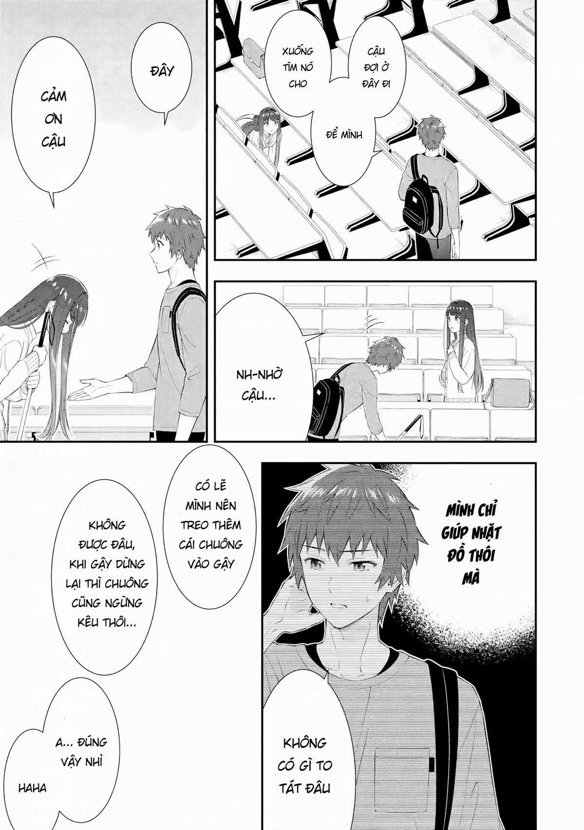 Toumei na Yoru ni Kakeru-kun to, Me ni Mienai Koi wo Shita Chapter 1 trang 49